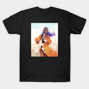 The girl who is waiting for something T-Shirt